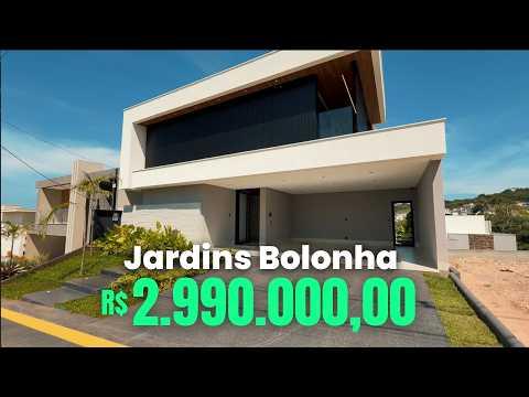 Casa 4 suítes — Jardins Bolonha — assista à apresentação